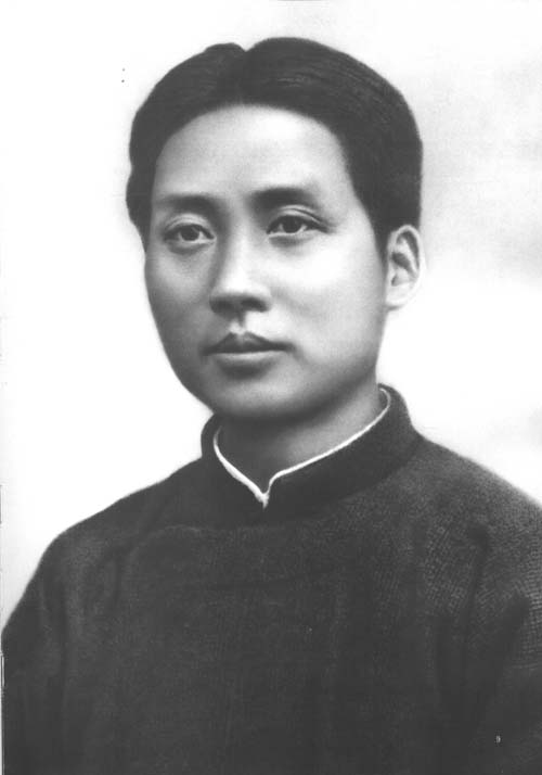 　毛泽东在广州。（1925年）